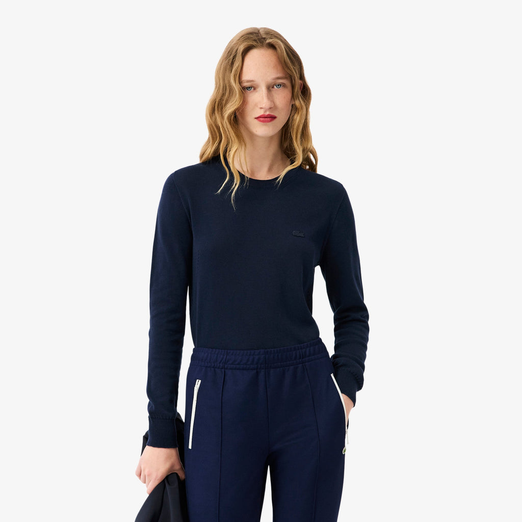 Lacoste 3D Knit Crew Neck Sweater