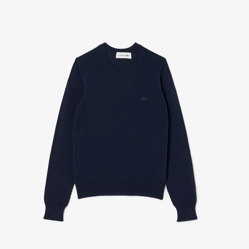 Lacoste 3D Knit Crew Neck Sweater - view 4