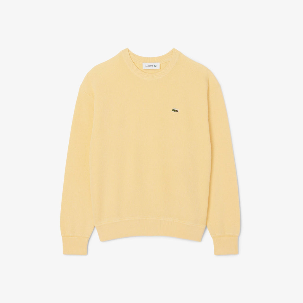 Lacoste Relaxed Fit Cotton Crew Neck Sweater - view 3