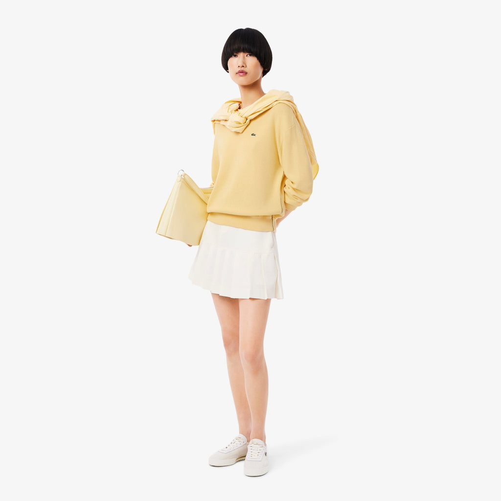 Lacoste Relaxed Fit Cotton Crew Neck Sweater - view 4