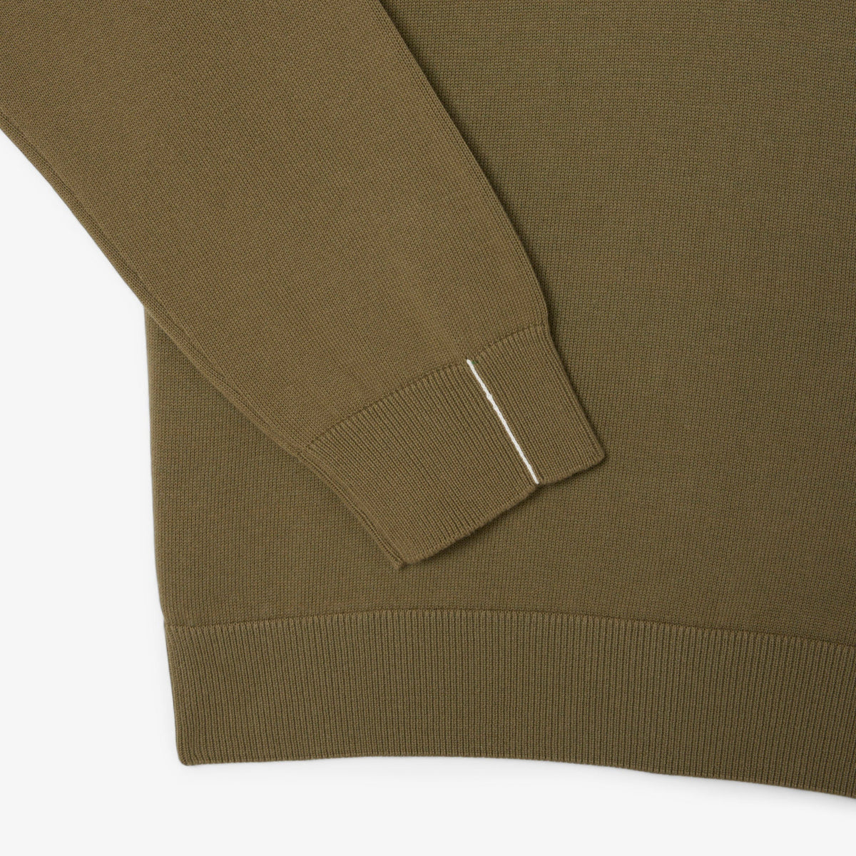 Lacoste Zipped High Neck Cotton Sweater - view 7