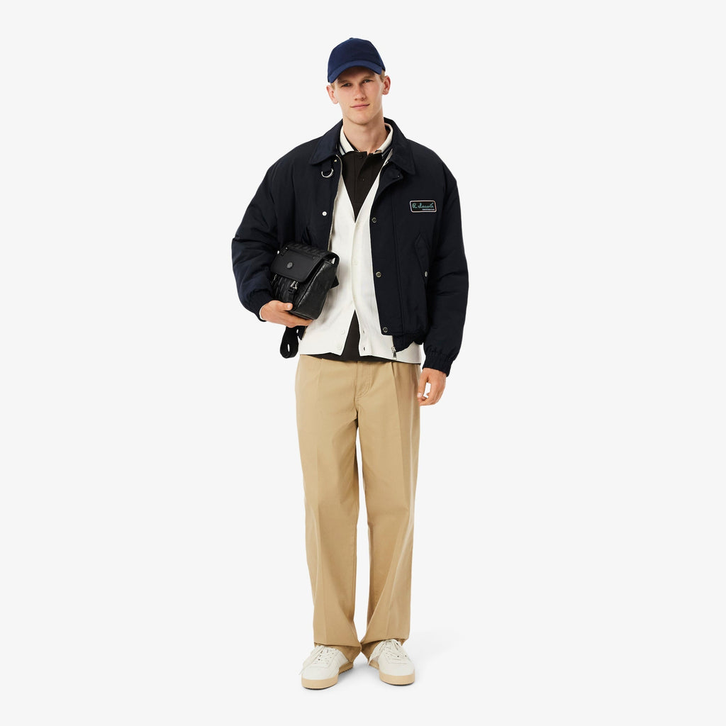 Lacoste Fluid Rib Knit Cardigan - view 2