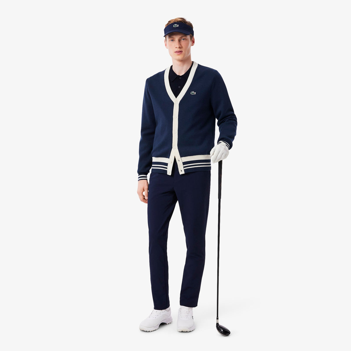 Lacoste Windbreaker Golf Cardigan