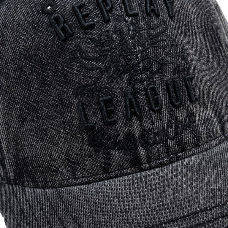 Replay Washed Denim Cap