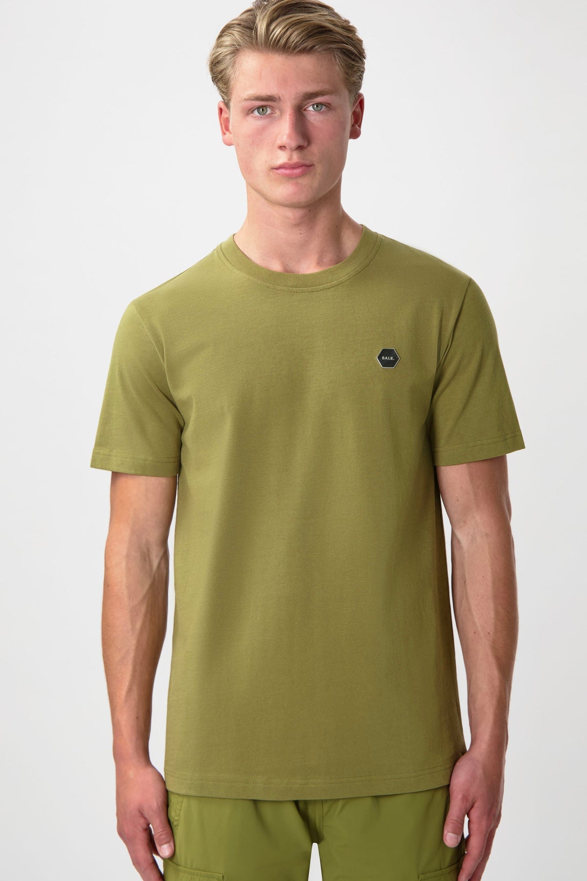 Hexline Regular Fit T-Shirt Sphagnum