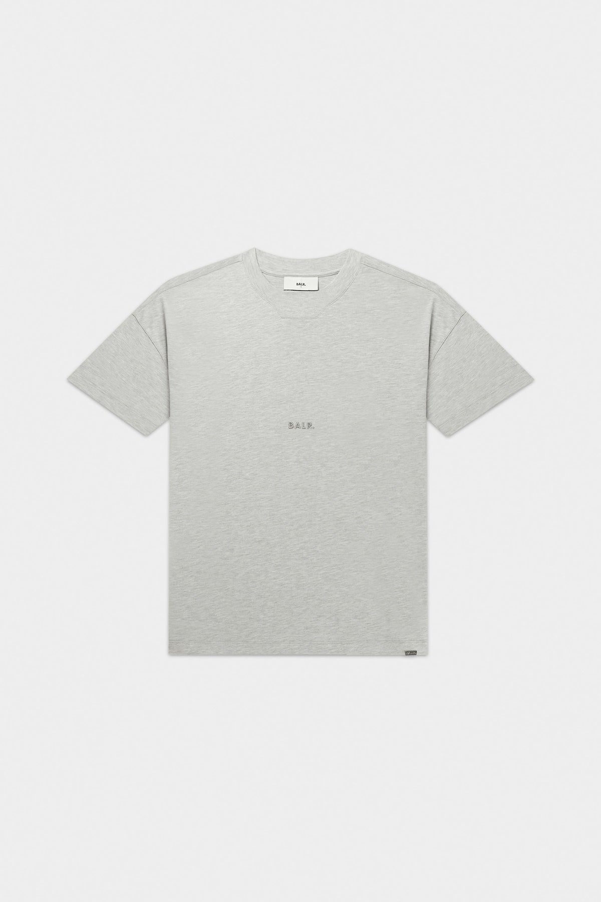 Logo Box T-Shirt Lt Grey Melange