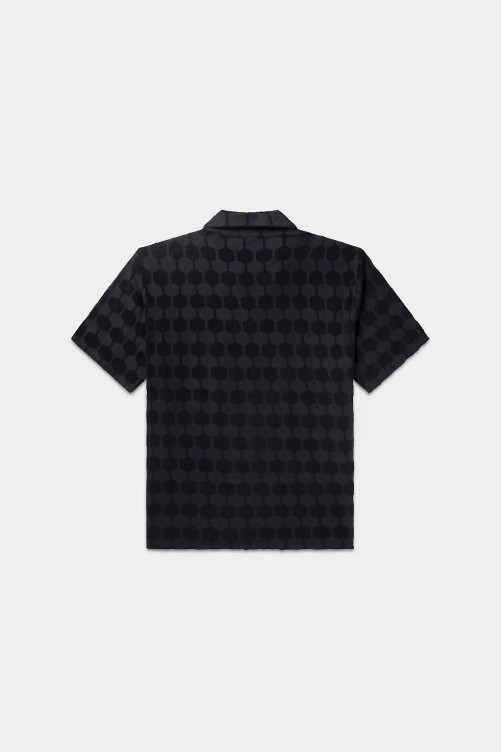 Terry Box Shirt Jet Black