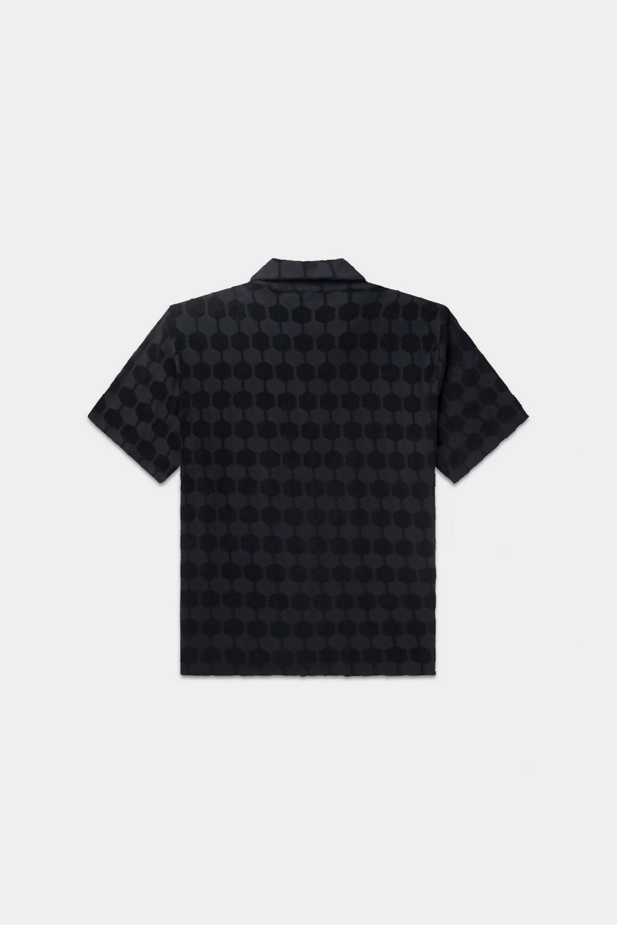Terry Box Shirt Jet Black