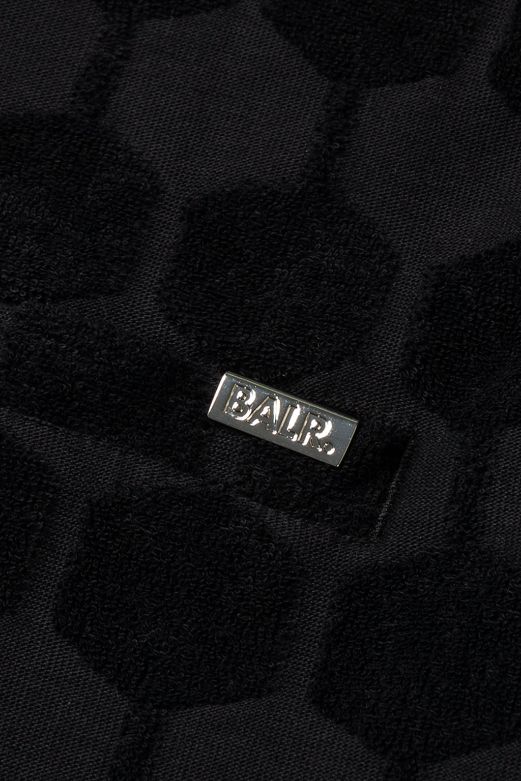Terry Box Shirt Jet Black