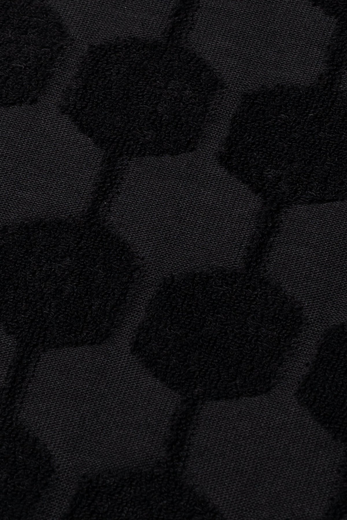 Terry Box Shirt Jet Black
