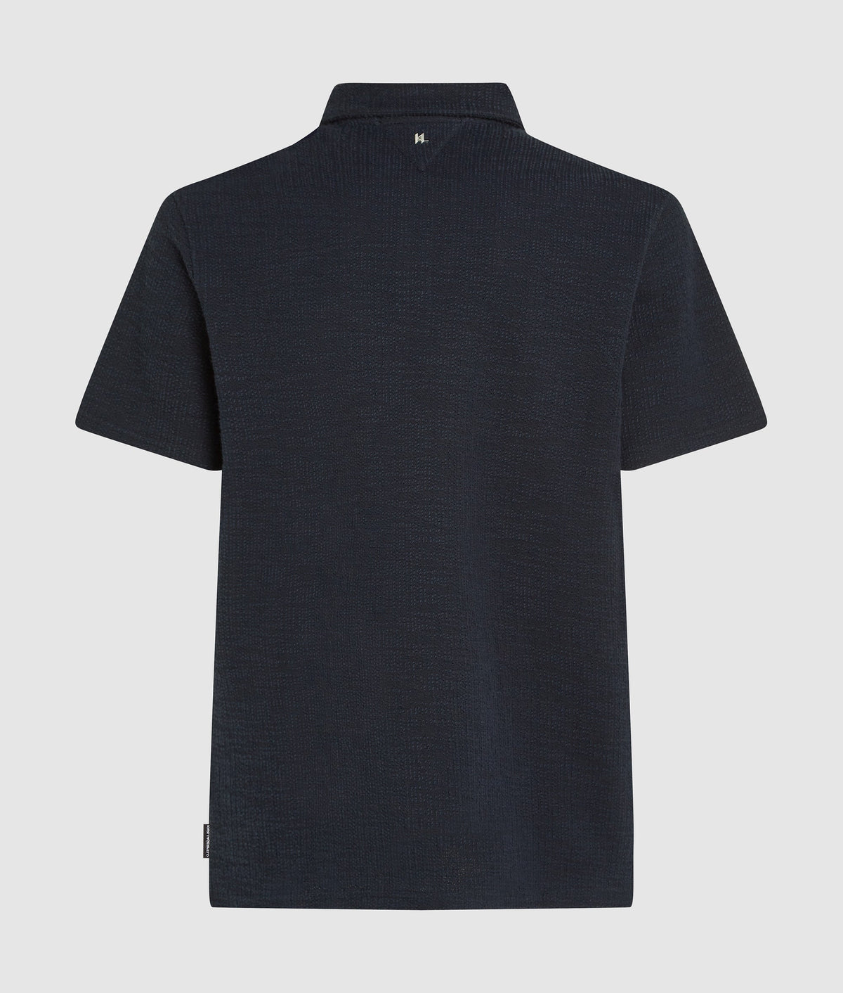 Bouclé polo shirt
