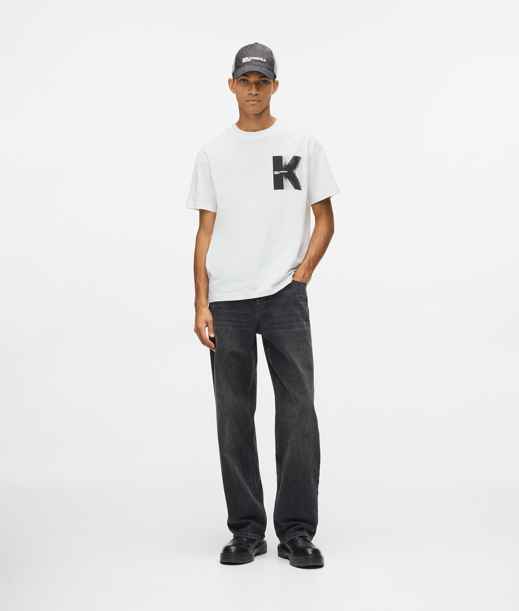 K artwork T-shirt