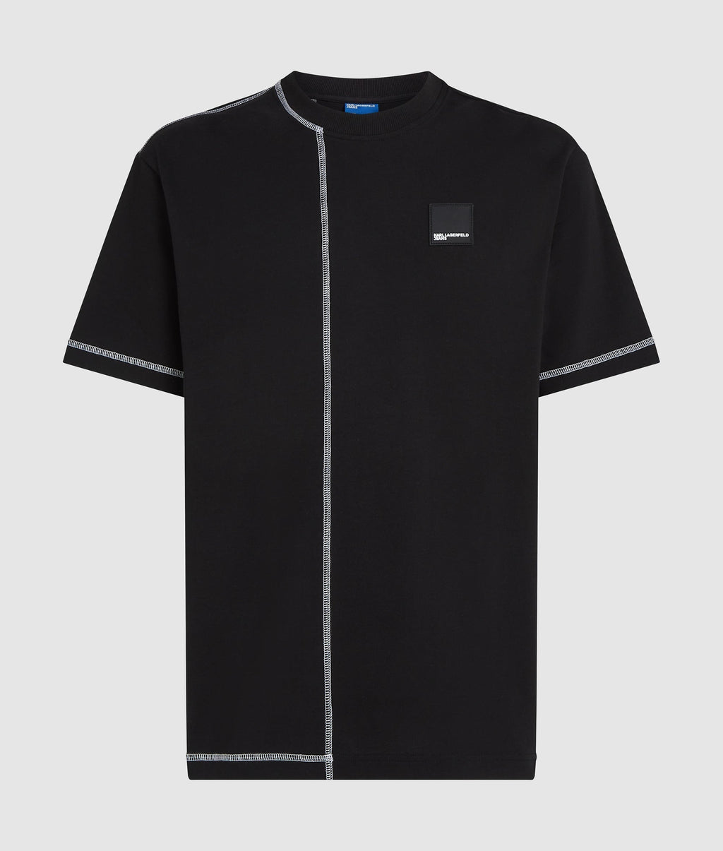 Contrast stitch T-shirt