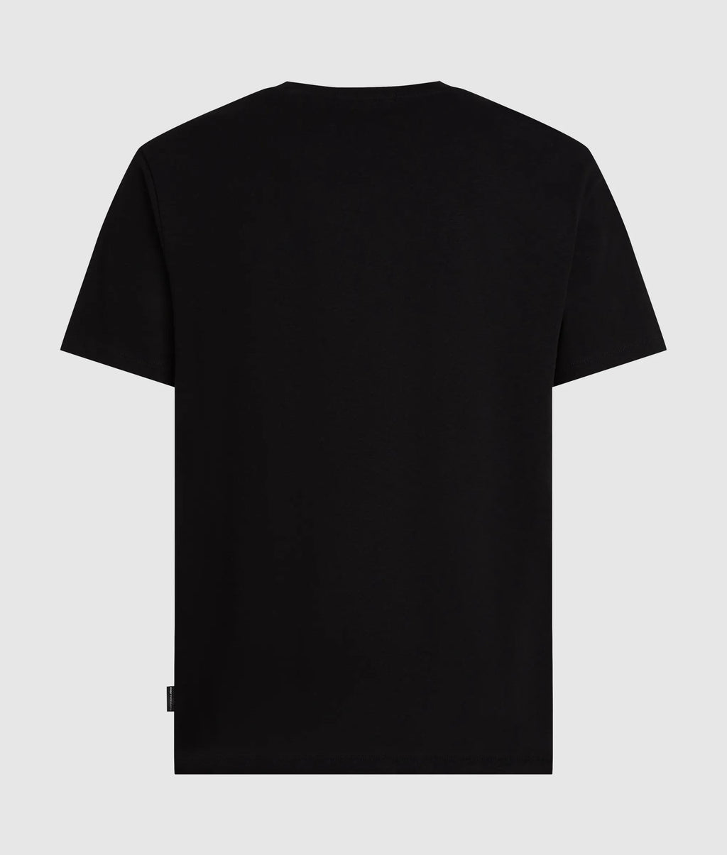 Monogram linen blend T-shirt