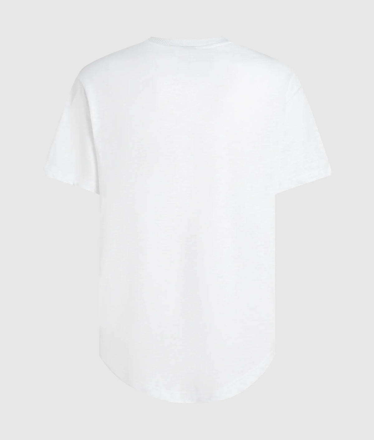 Curved hem T-shirt