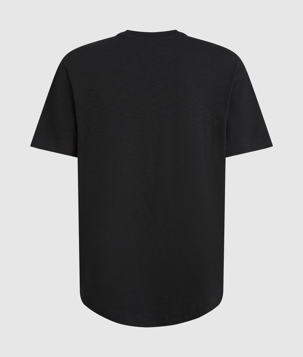 Curved hem T-shirt