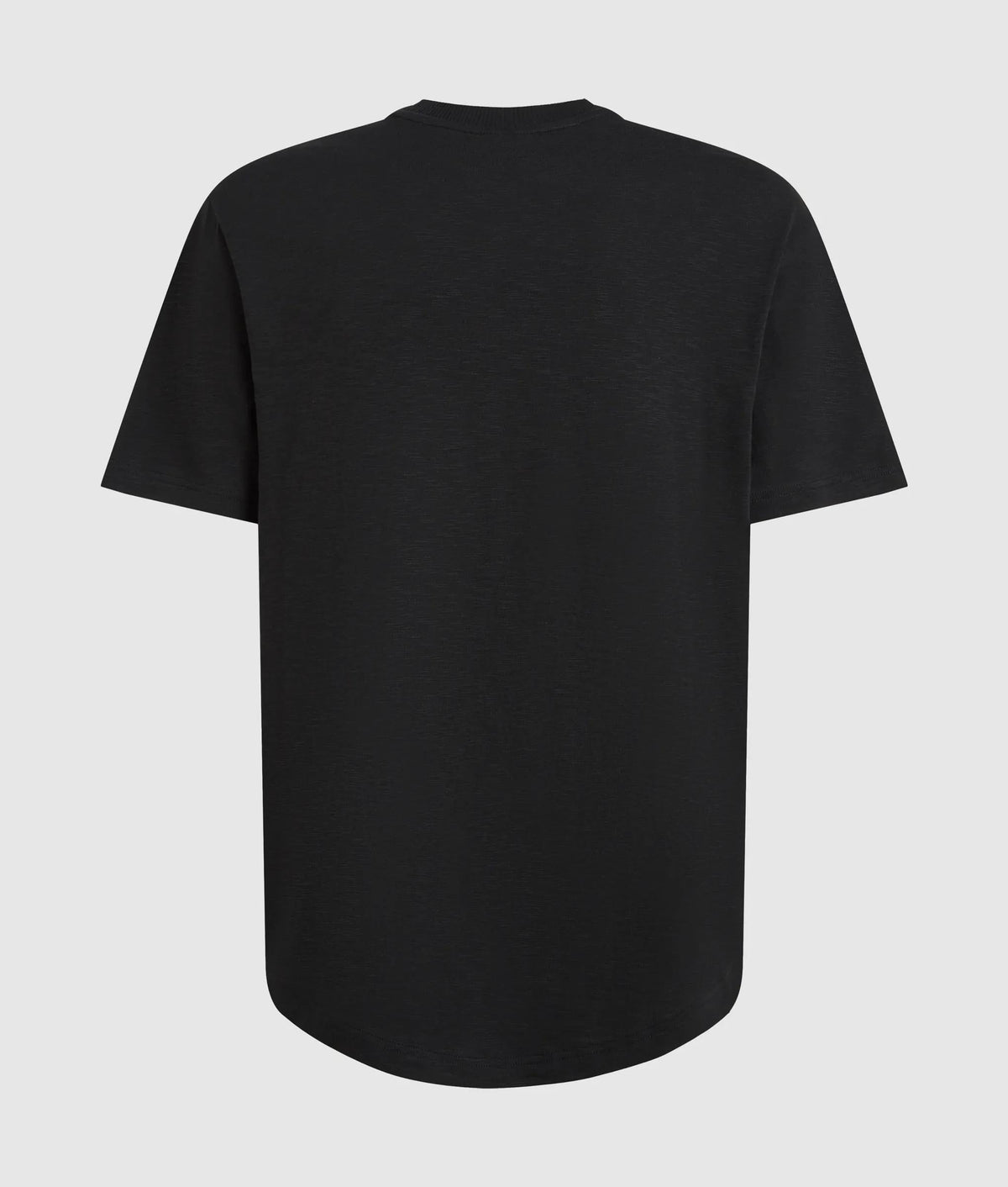 Curved hem T-shirt