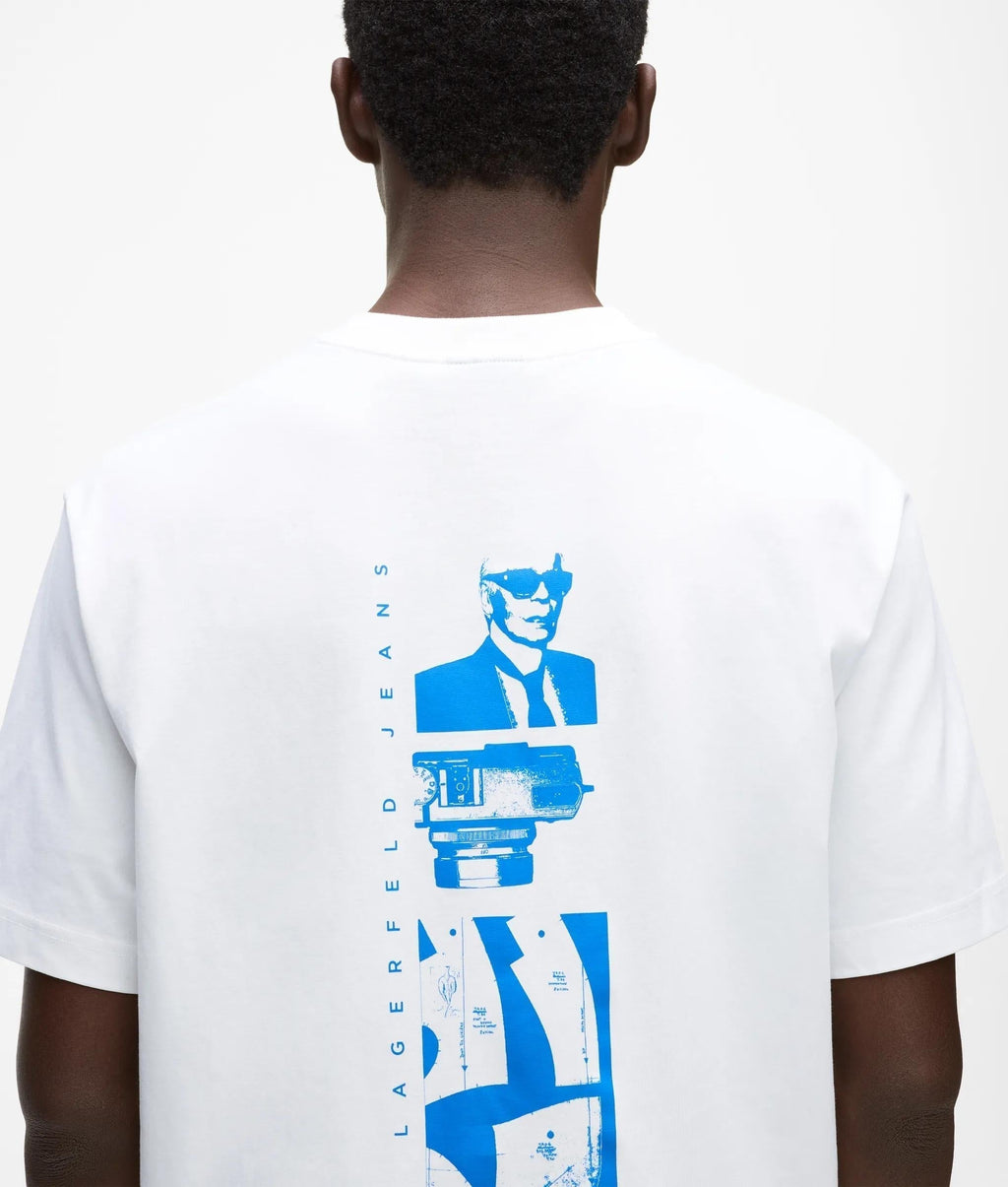 Graphic Karl print T-shirt