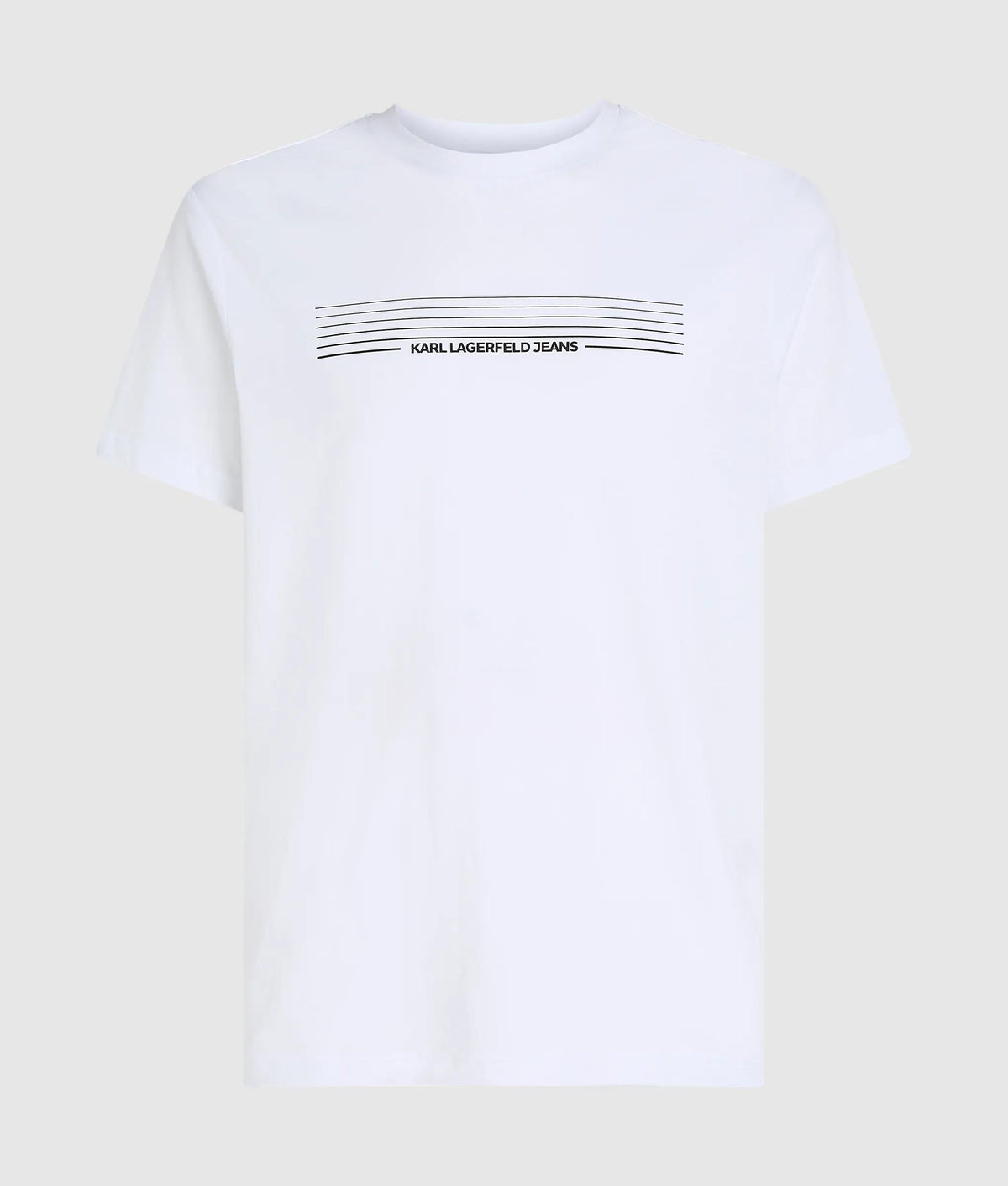 Slim striped logo T-shirt