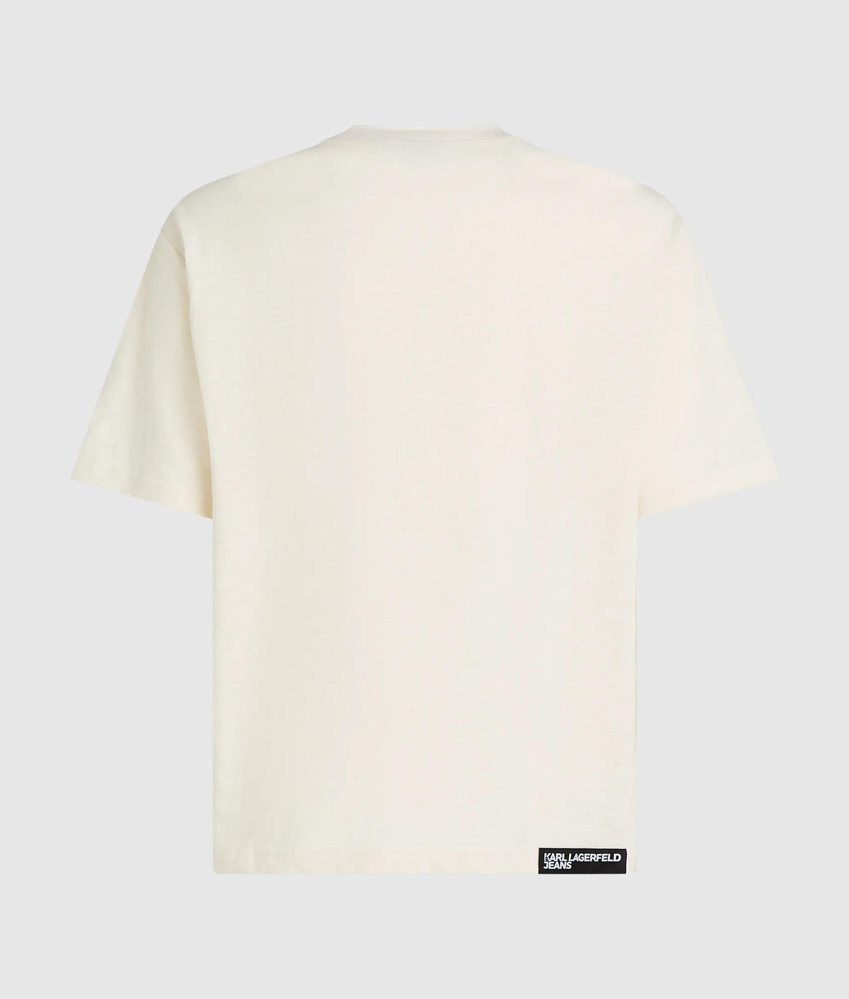 Distressed Monogram boxy T-shirt
