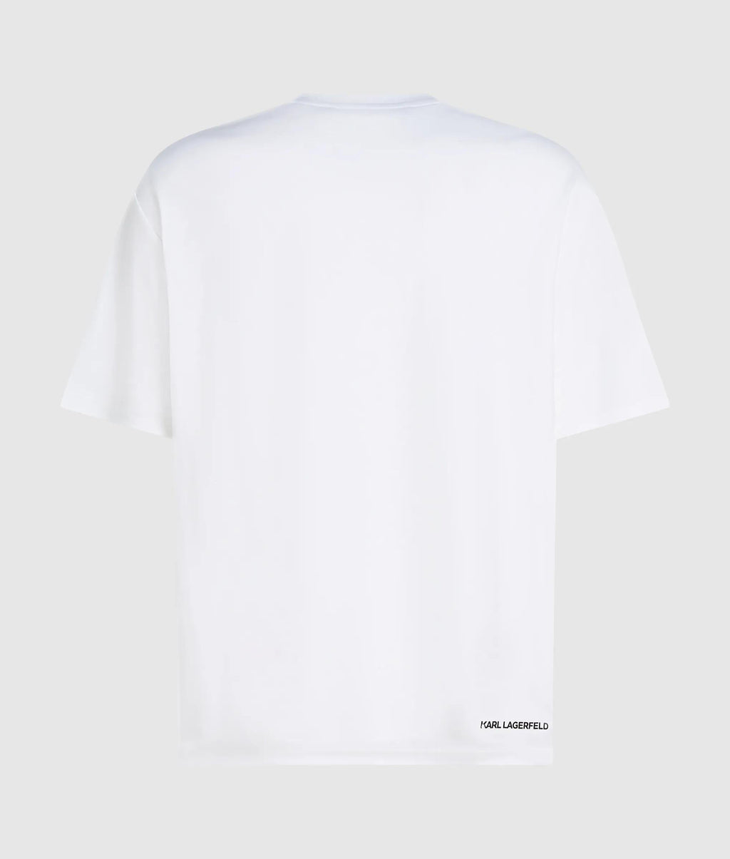 Pinstripe pocket T-shirt