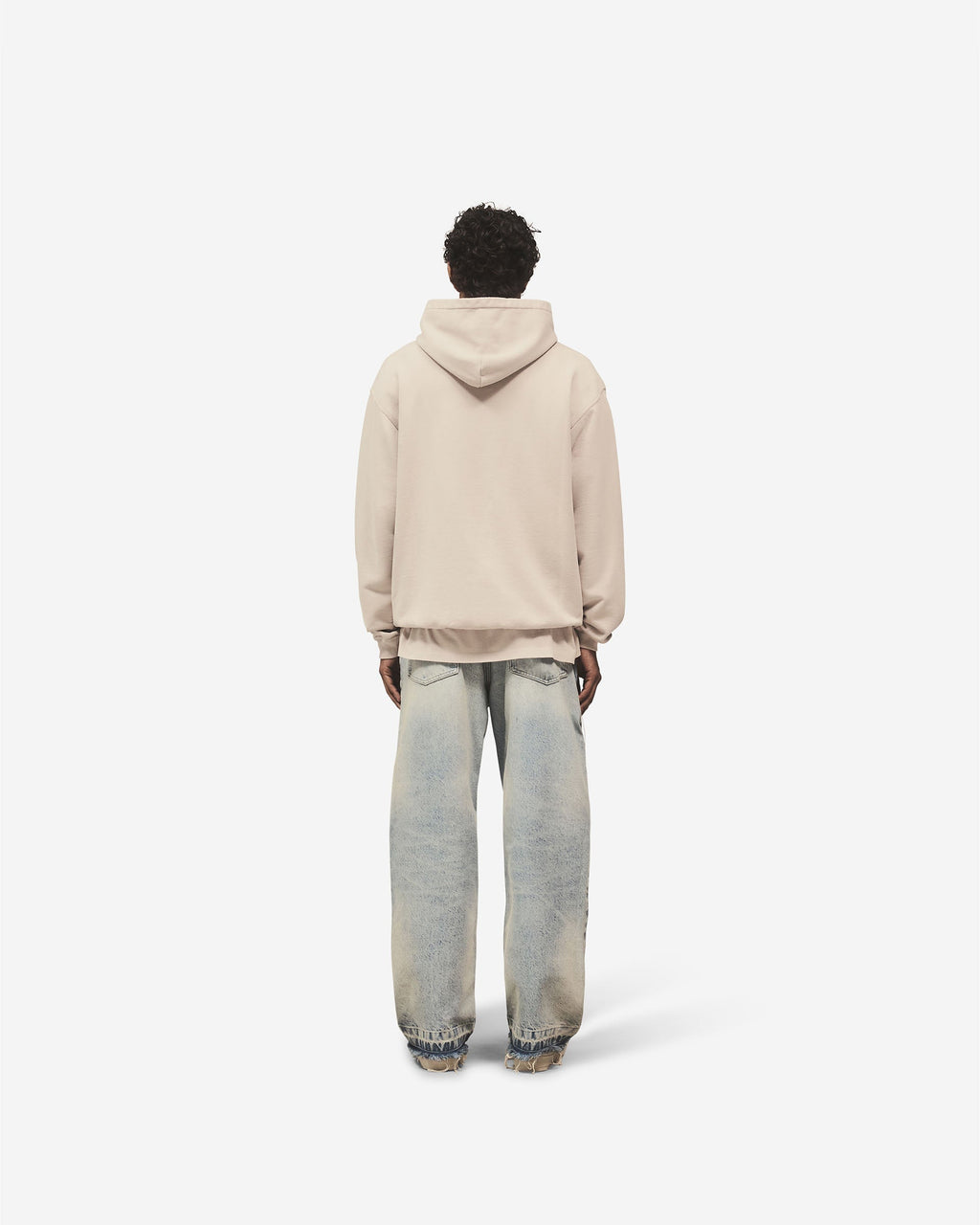 Script Logo Hoodie - Concrete