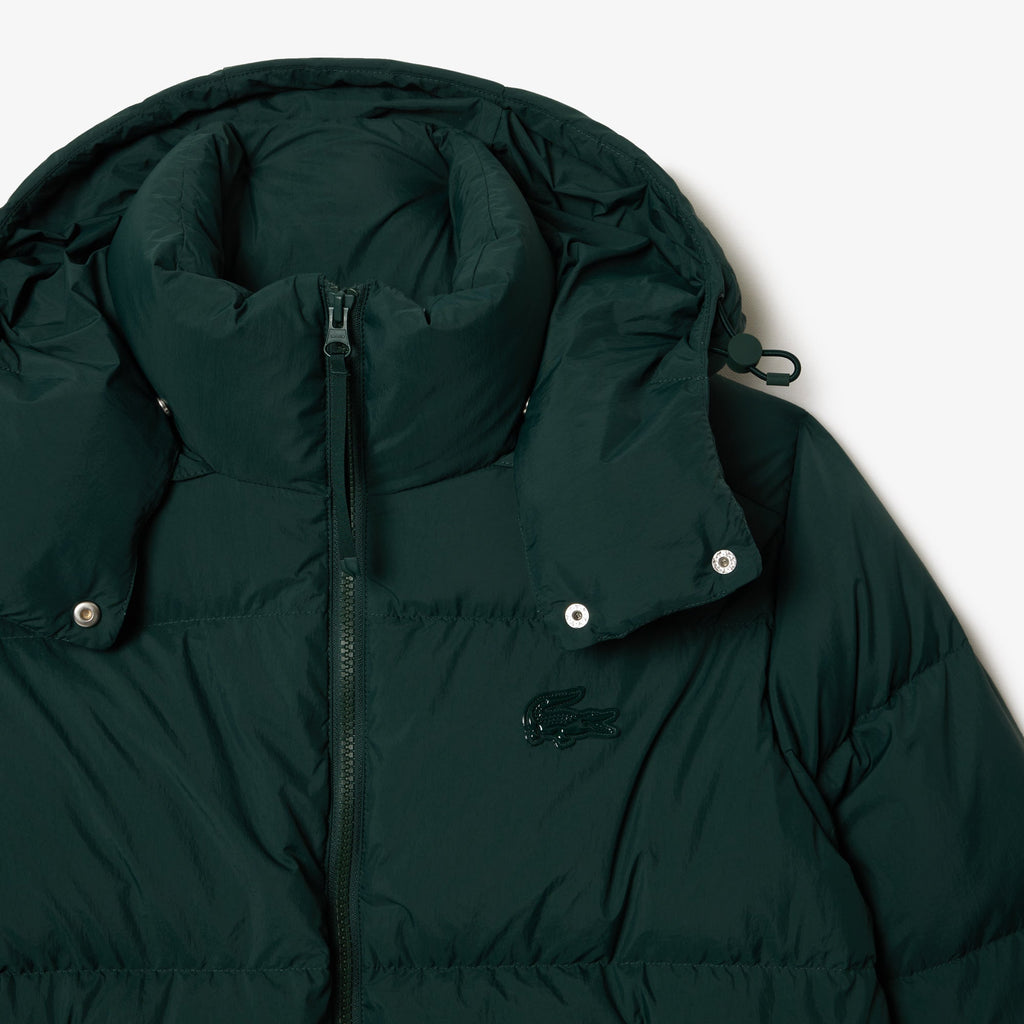 Lacoste Relaxed Fit Hooded Down Jacket - view 9