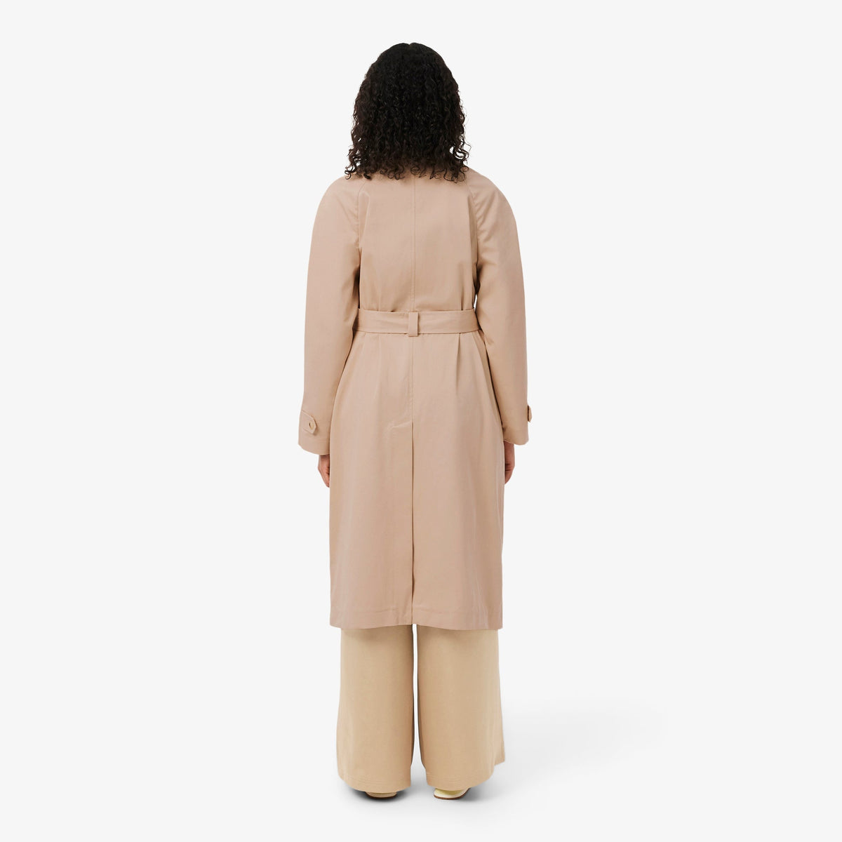 Lacoste Oversized Water-Repellent Trench Coat - view 4