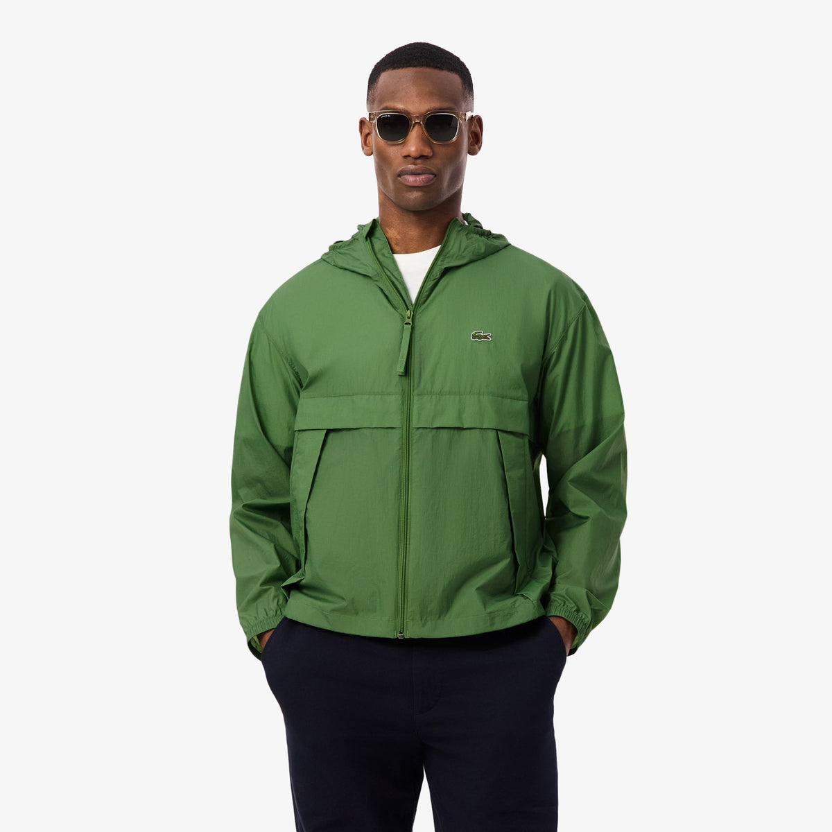 Lacoste Water-Repellent Lightweight Packable Jacket