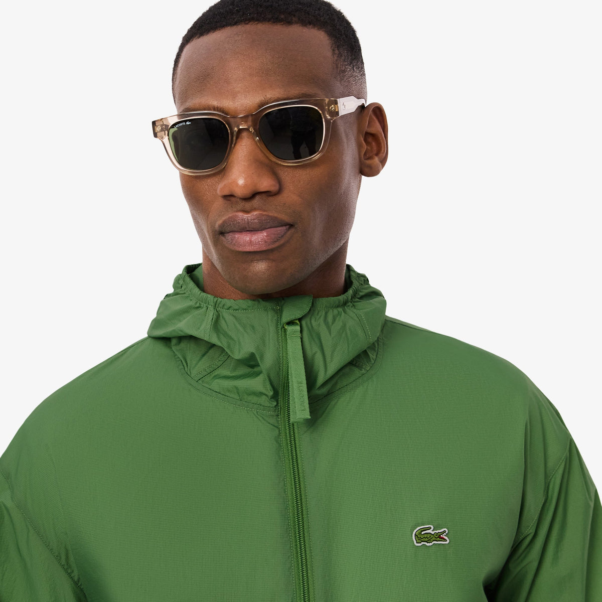 Lacoste Water-Repellent Lightweight Packable Jacket - view 2
