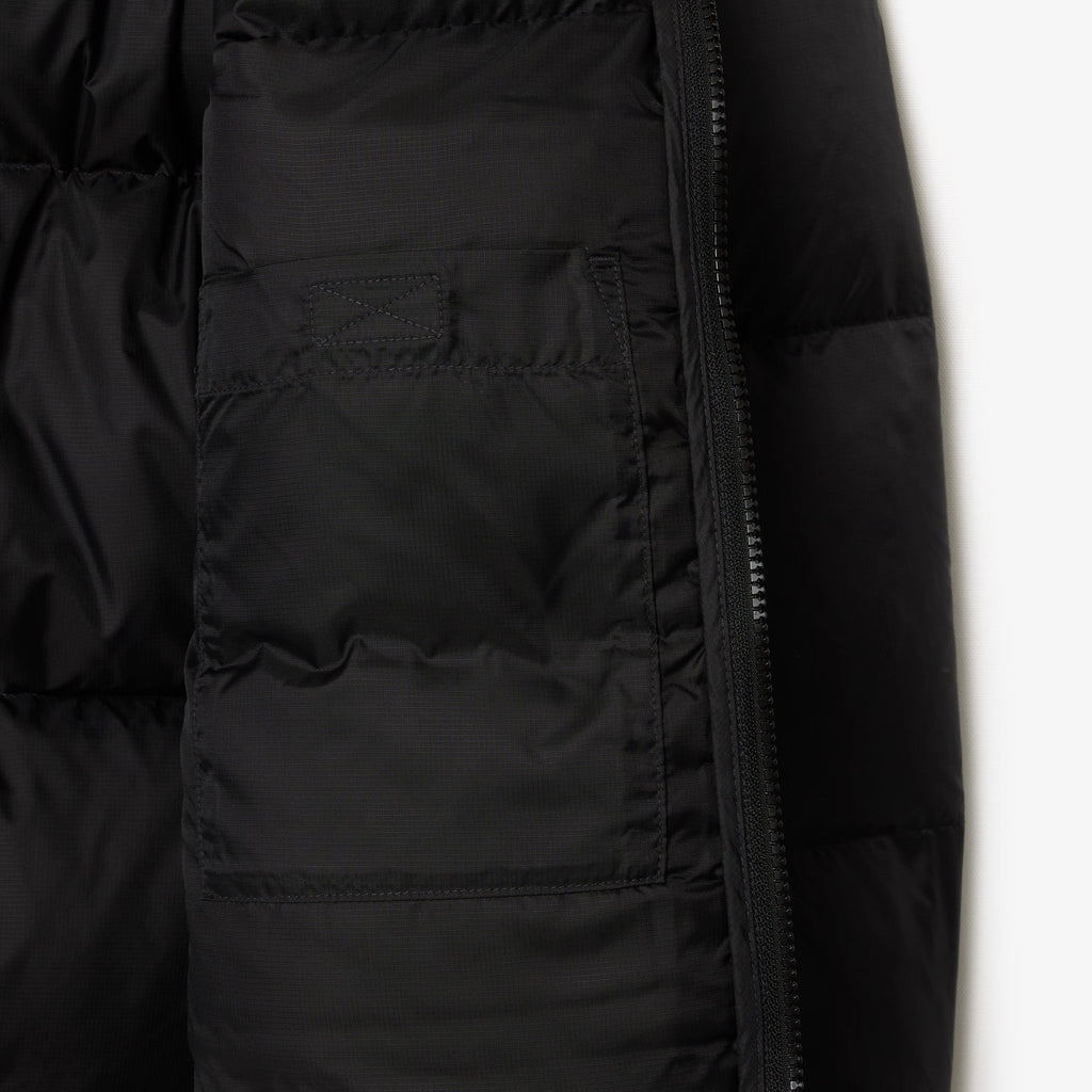 Lacoste Short Water-Repellent Hooded Puffed Jacket - view 7