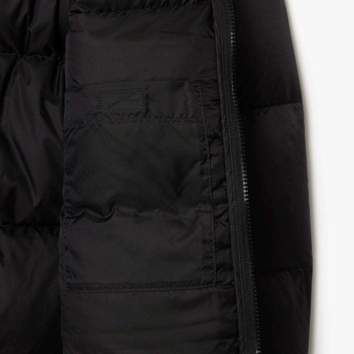 Lacoste Short Water-Repellent Hooded Puffed Jacket - view 7