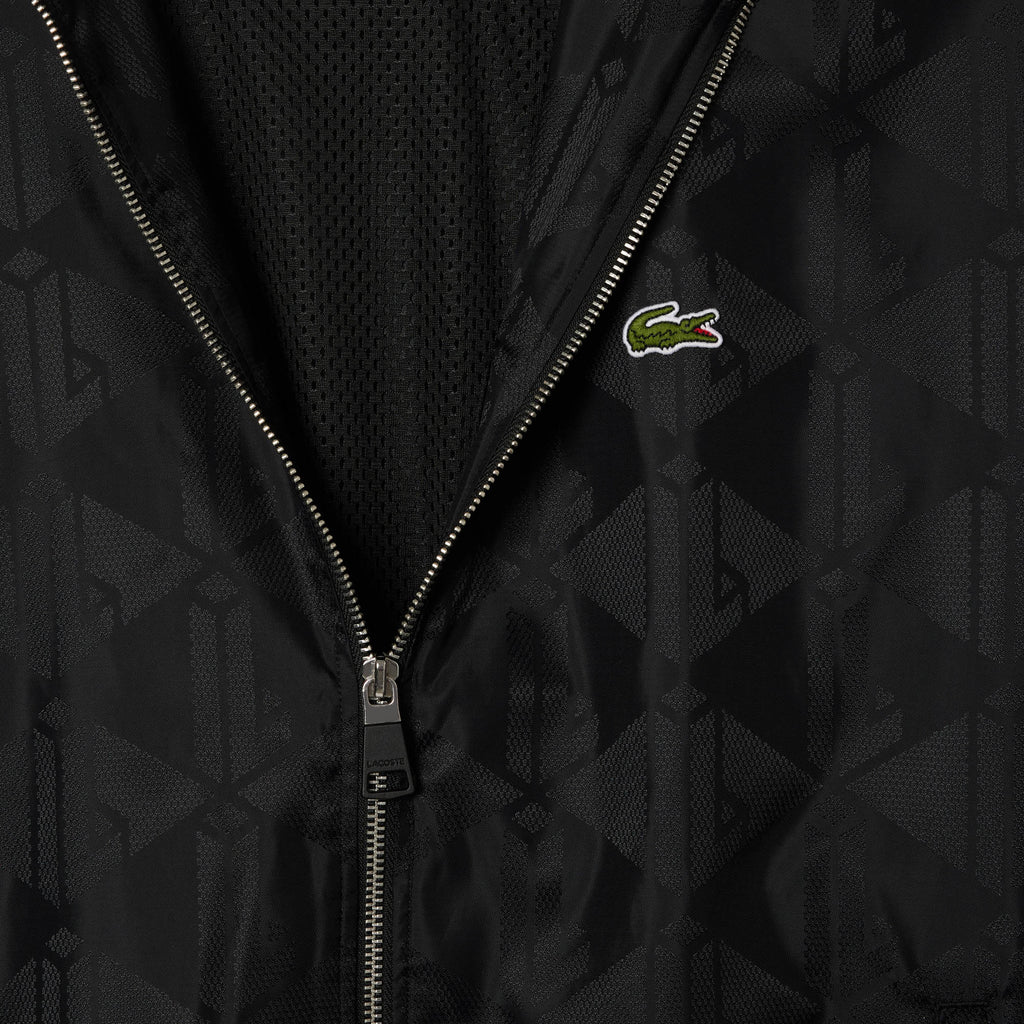 Lacoste Cropped Monogram Sportsuit Jacket - view 4