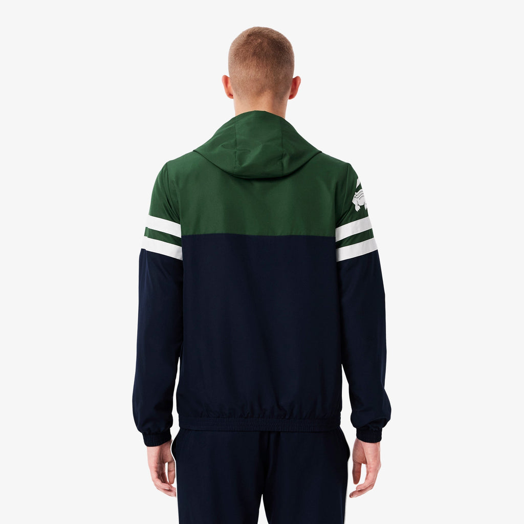 Lacoste Tennis Water-Repellent Hooded Jacket - view 4