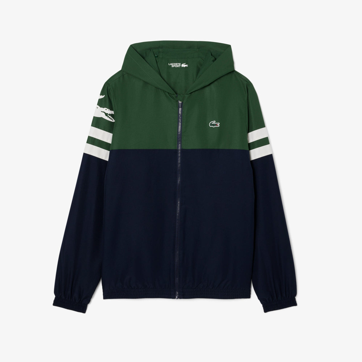 Lacoste Tennis Water-Repellent Hooded Jacket - view 3