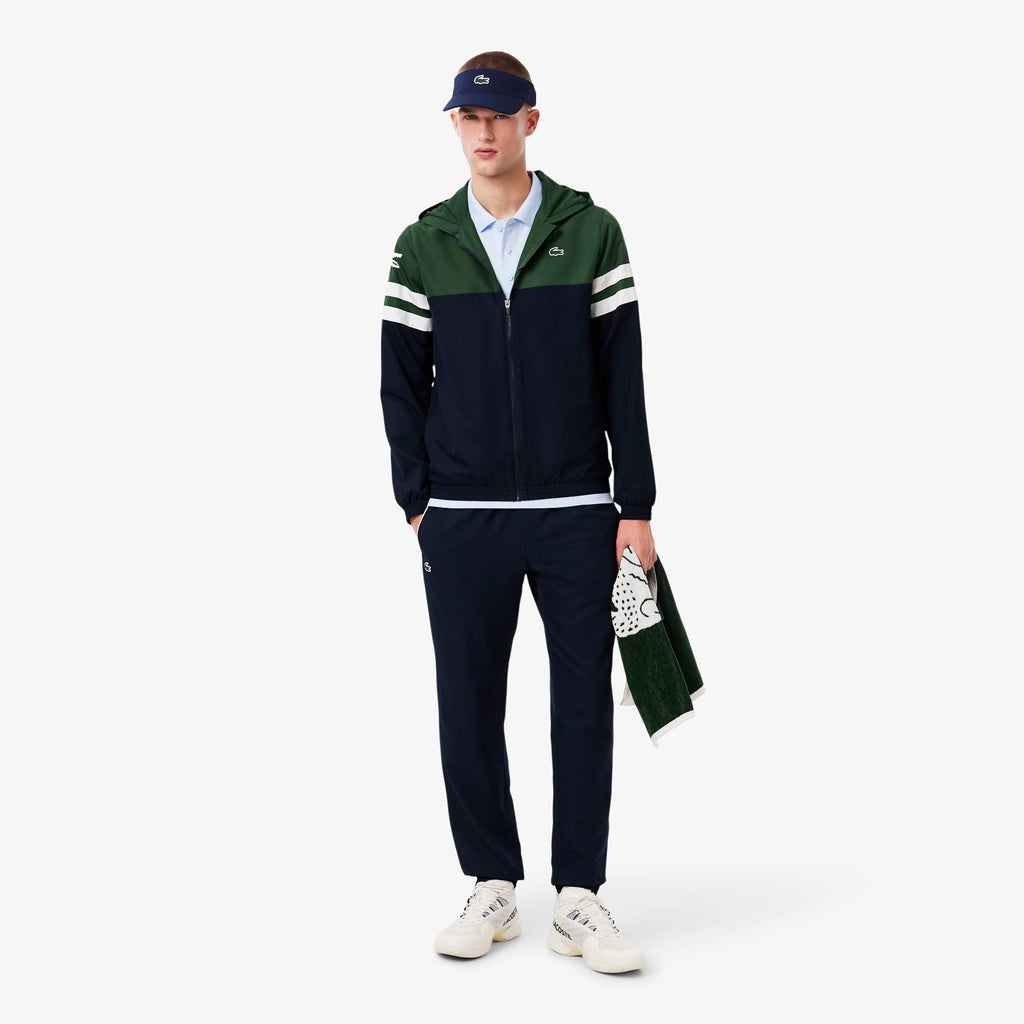 Lacoste Tennis Water-Repellent Hooded Jacket - view 2