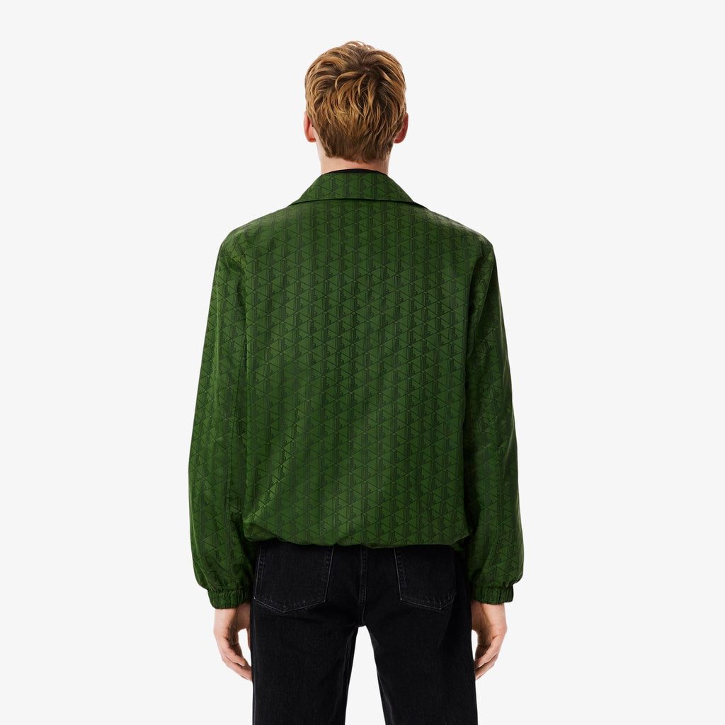 Lacoste Reversible Bi Material Monogram Jacket - view 4