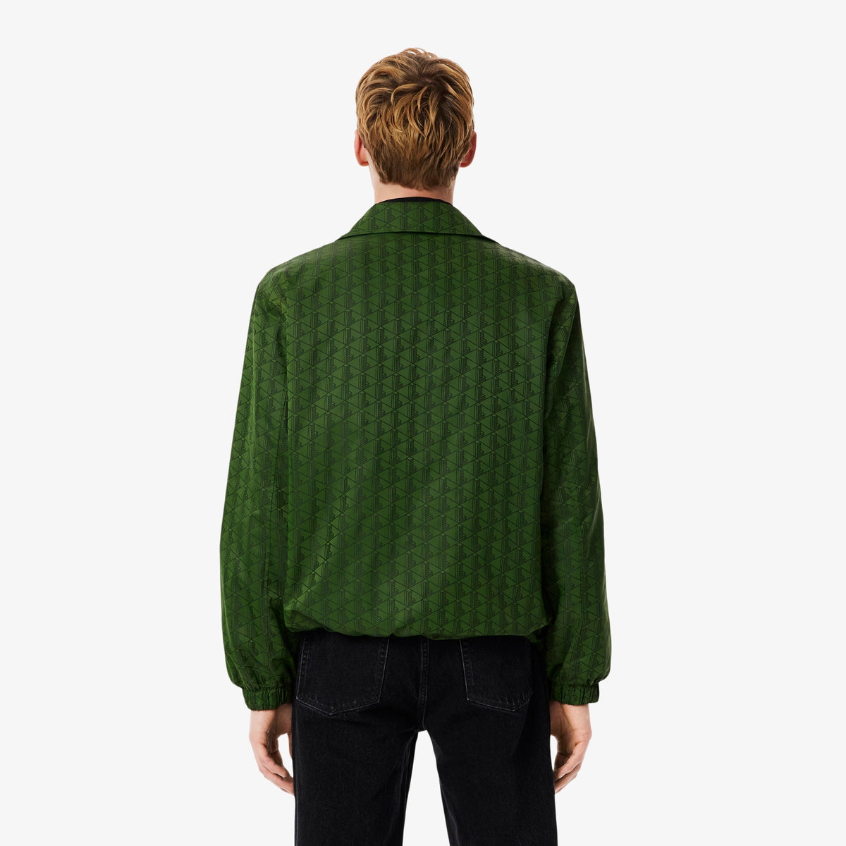 Lacoste Reversible Bi Material Monogram Jacket - view 4