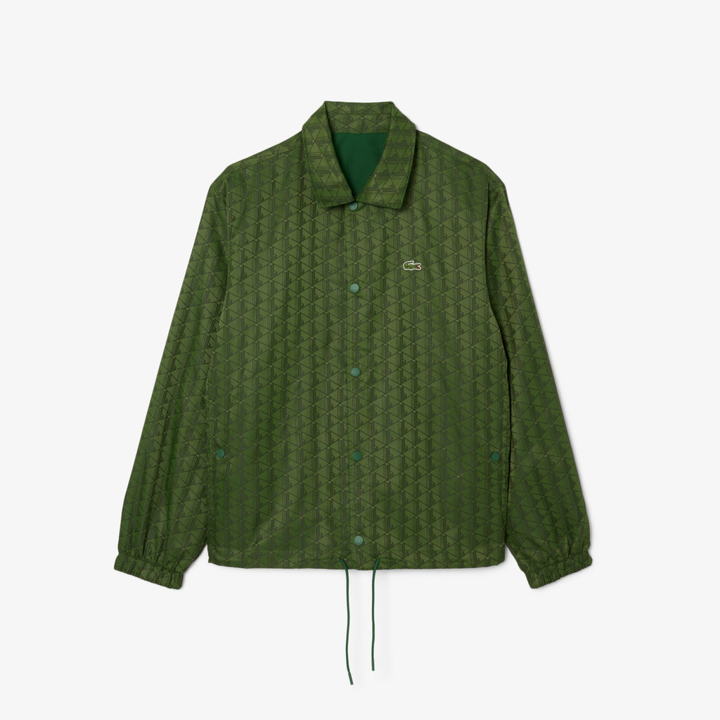 Lacoste Reversible Bi Material Monogram Jacket - view 8