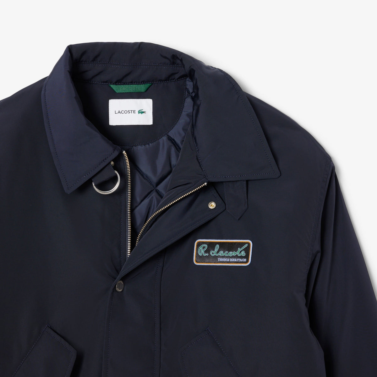 Lacoste Water-Repellent Aviator Badge Jacket - view 6