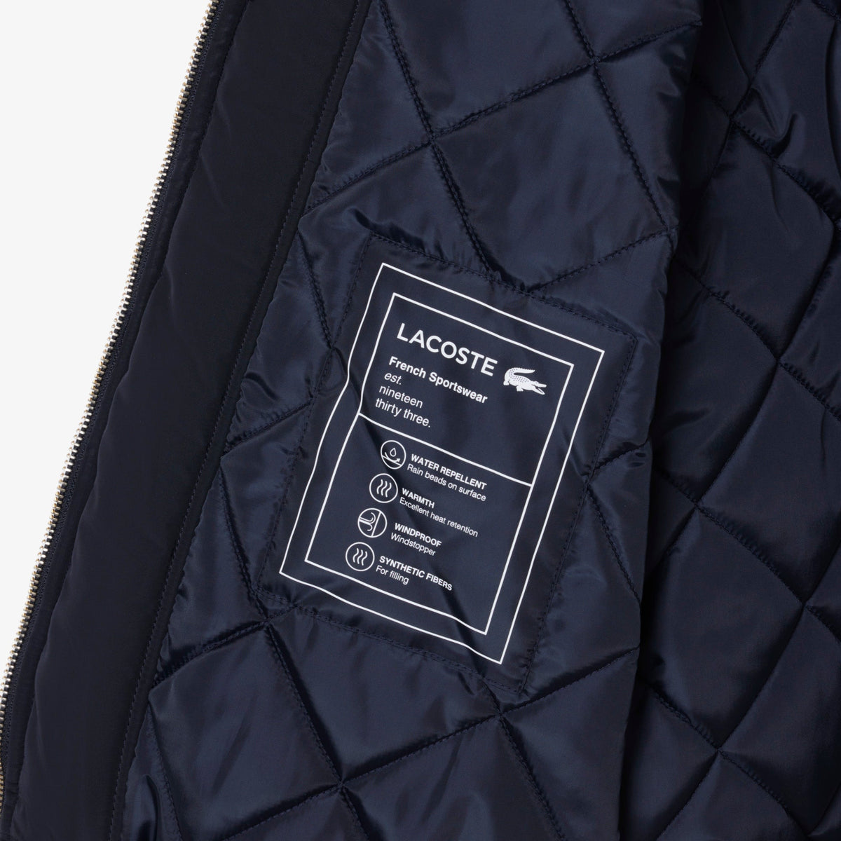 Lacoste Water-Repellent Aviator Badge Jacket - view 9