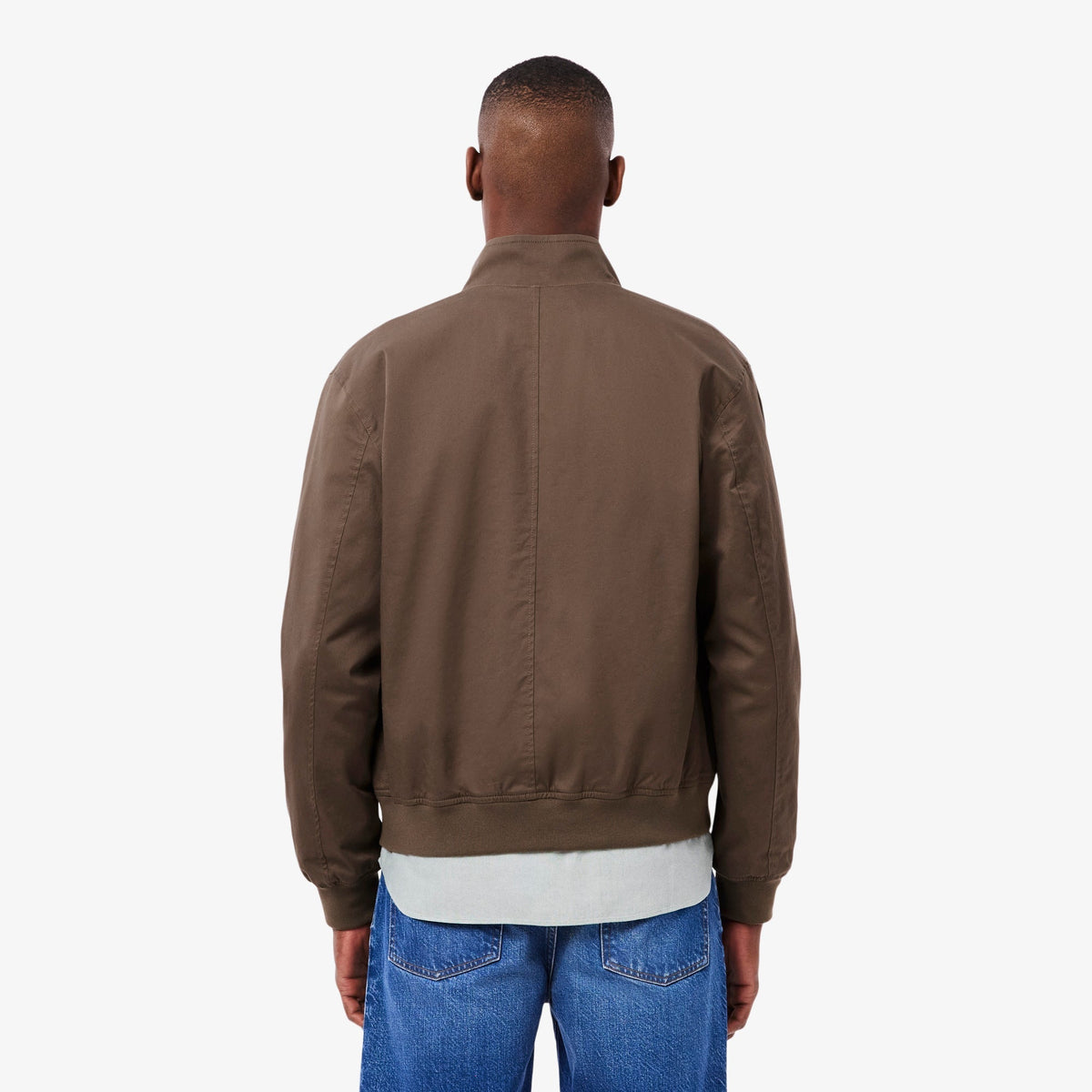 Lacoste Water-Repellent Twill Harrington Jacket - view 5