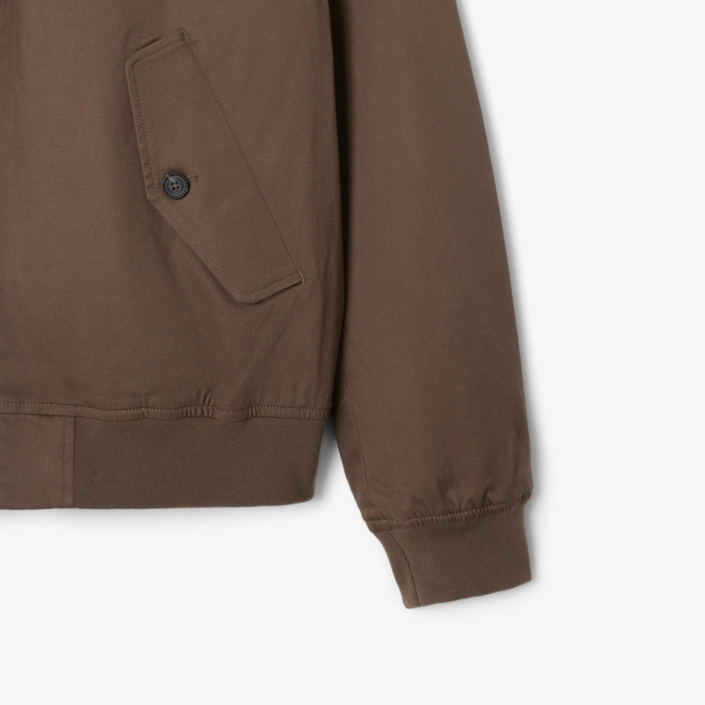 Lacoste Water-Repellent Twill Harrington Jacket - view 7