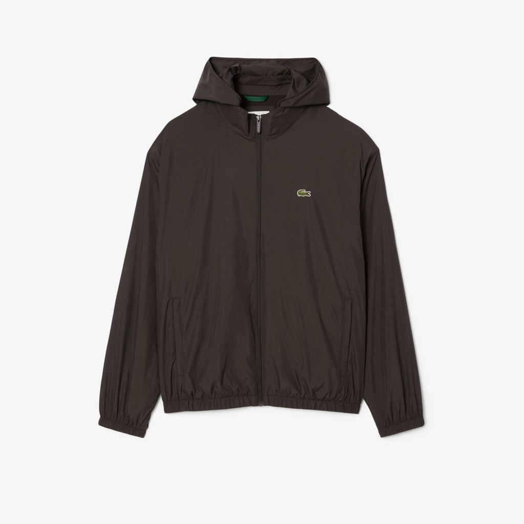Lacoste Water-Repellent Hooded Track Jacket - view 2