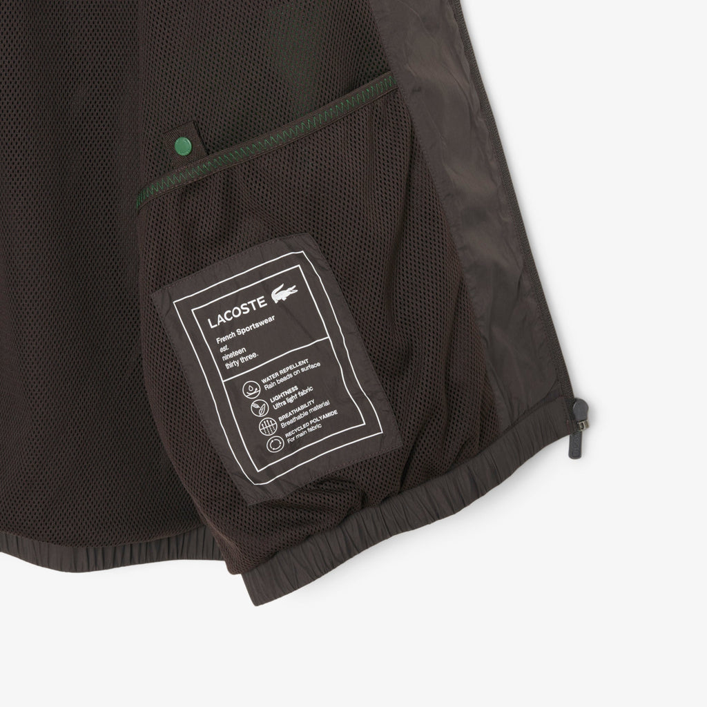 Lacoste Water-Repellent Hooded Track Jacket - view 5