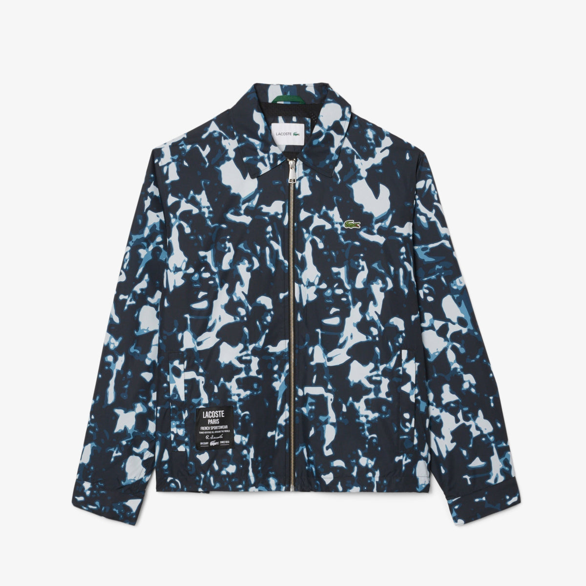 Lacoste Print Motif Water-Repellent Windbreaker - view 4