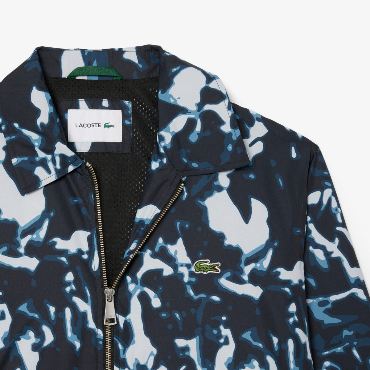 Lacoste Print Motif Water-Repellent Windbreaker - view 6