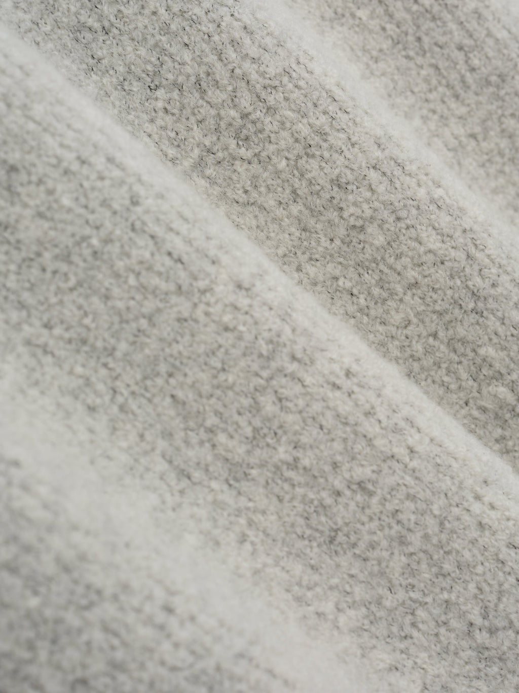 Merino Boucle Polo Hoodie