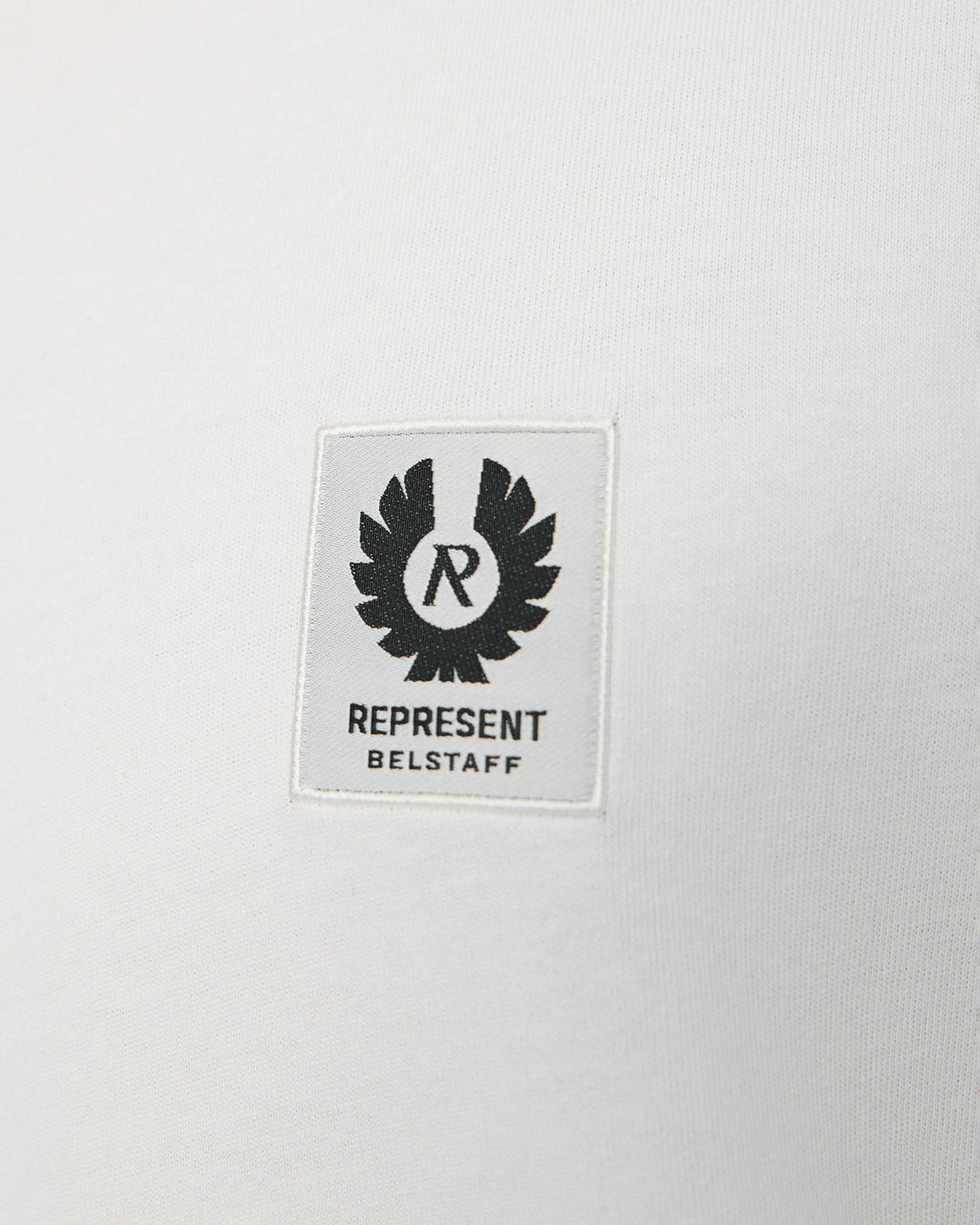 Represent X Belstaff Patch T-Shirt - Flat White