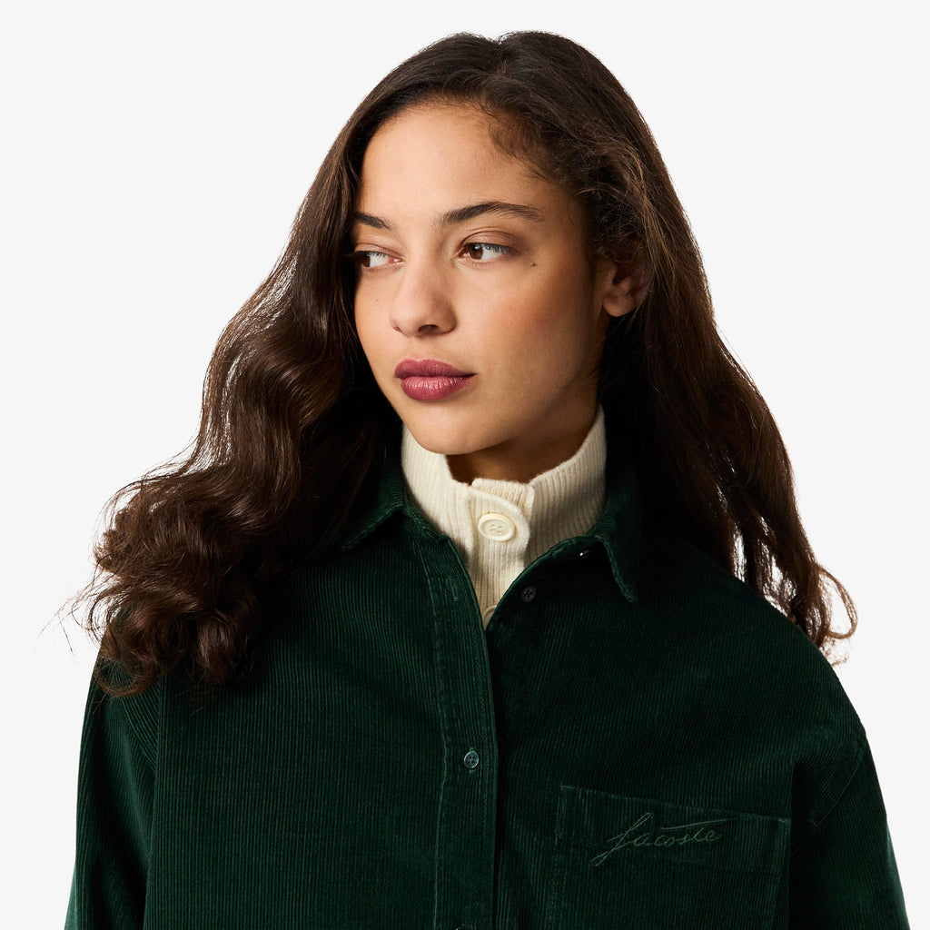 Lacoste Oversized Corduroy Overshirt - view 3